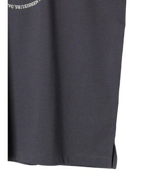 earth music&ecology ＴＥＲＲＥ　ＢＡＴＴＵＥ　フレンチＴ Charcoal Gray