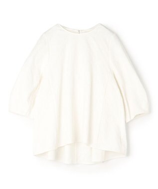 UNFILO L ジャガードブラウス オフ