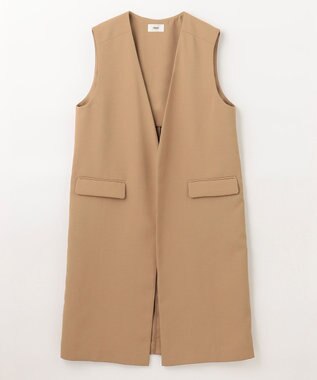 NAVE 【ReNAVE 吸水速乾】ホロウツイルベスト キャメル