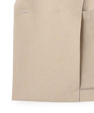 uncrave ウォッシャブルドライサップ ジャケット シャンブレーベージュ