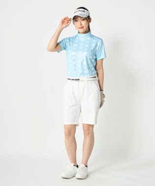 FILA GOLF／marie claire 【marie claire SPORT】 ストレッチショートパンツ ホワイト