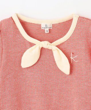 組曲 KIDS 【110-140㎝】マリンカノコ Tシャツ レッド