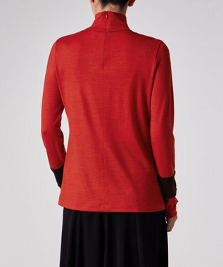 Paul Smith コントラストカラー ハイネック カットソー レッド