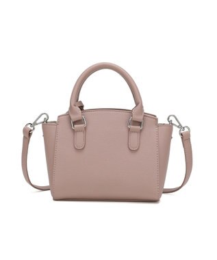 style code 【MERCURYDUO/マーキュリーデュオ】メタルアイレット　ミニハンドバッグ スモーキーピンク