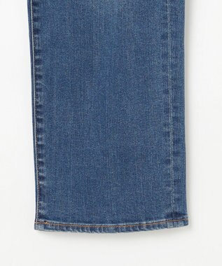 J.PRESS LADIES 【洗える】BASIC STRETCH DENIM ボーイフィット パンツ ユーズド系