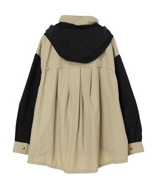 AMERICAN HOLIC ＦＩＲＳＴ　ＤＯＷＮ　バックフレアマウンテンパーカー Beige