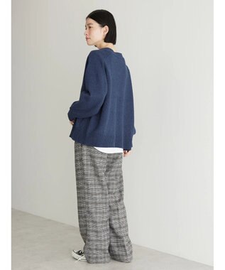 AMERICAN HOLIC ＭＩＸＶネックニットカーディガン Navy