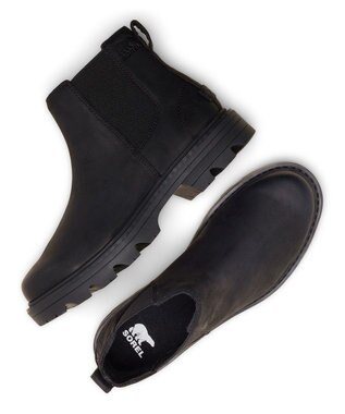 SOREL SOREL/ レヴェルロード チェルシーウォータープルーフ /ソレル Black、 Black