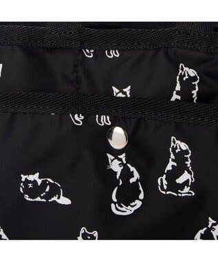 UNBILLION カシュカシュ cachecache / キャットプリントバッグインバッグ ブラック