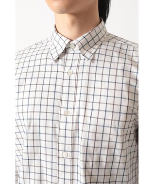 DAKS SIDGRAS ポプリンタッタソールシャツ ブルー