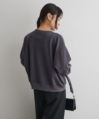 CRAFT STANDARD BOUTIQUE フォトプリントダンボールプルオーバー Dark Gray