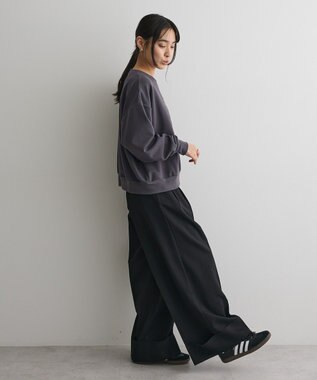 CRAFT STANDARD BOUTIQUE フォトプリントダンボールプルオーバー Dark Gray