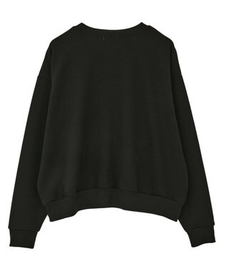 CRAFT STANDARD BOUTIQUE フォトプリントダンボールプルオーバー Black