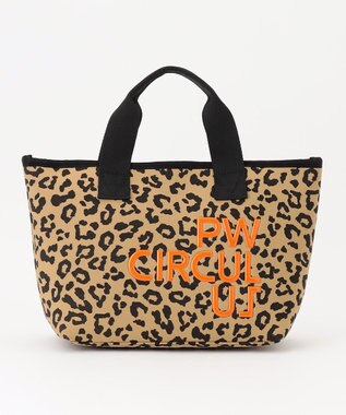 PW CIRCULUS 【UNISEX】ロゴ カートバック ゴルフ レオパード