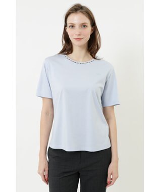 DAKS クールローレル丸首カットソー