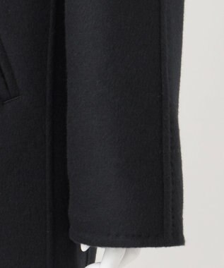 23区 L 【エステータ】ショートビーバー ウールコート ブラック系