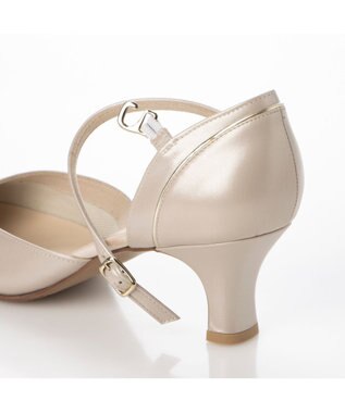 Riz raffinee <Riz raffinee>ポインテッドトゥセパレートパンプス ライトピンクメタリック