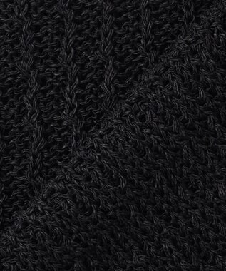 BEIGE， ATACAM / テープヤーン ノースリーブニット Black