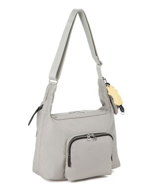 ACE BAGS & LUGGAGE HAyU × ace. フィカス ショルダーバッグ 19103 ハユ ライトグレー