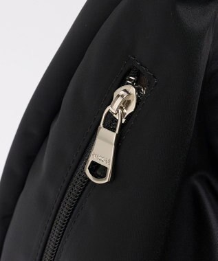 russet ラウンドビッグショルダーバッグ(CE-1292) Black2（シルバー金具）