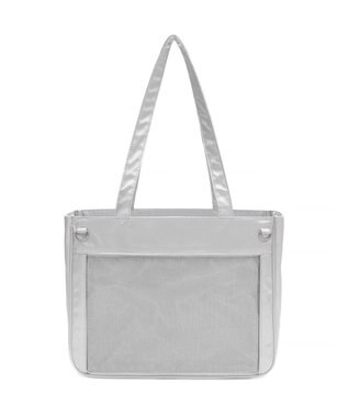WEGO 【痛バ＆推し活グッズ】ときめきサテン痛バッグS シルバー