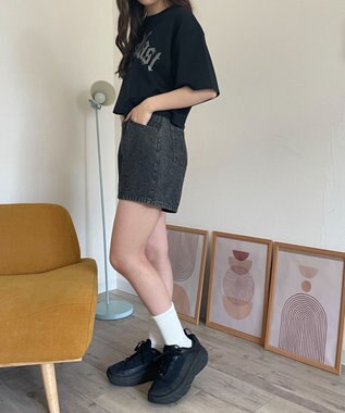 WEGO デニムショートパンツ ブラックその他