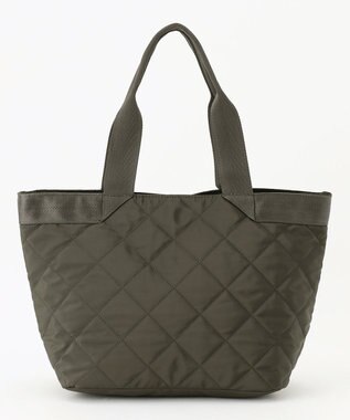ANY キルティングソフトトートバッグ オリーブ