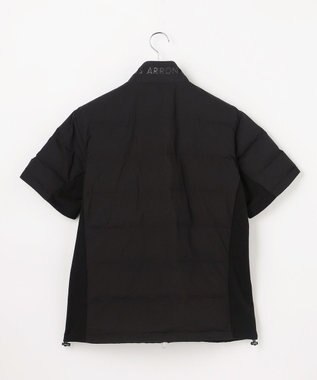 23区GOLF 【MEN】半袖パディングブルゾン ブラック系