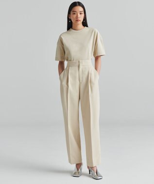 NAVE 【ReNAVE 吸水速乾・洗える】ホロウツイルパンツ ベージュ