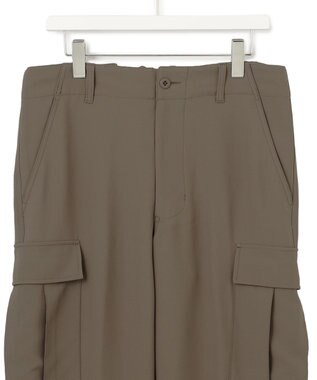 J.PRESS YORK STREET 【UNISEX】ジャージライクツイル カーゴパンツ カーキ系