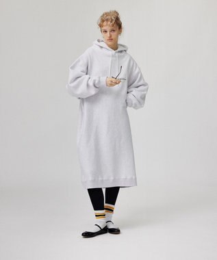 LENO ONE PIECE HOODIE 《FRENCH TERRY》ワンピースフーディ/パーカー OATMEAL