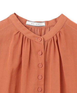 BEIGE， 【WEB限定】ODILON / シアーブラウス Teracotta