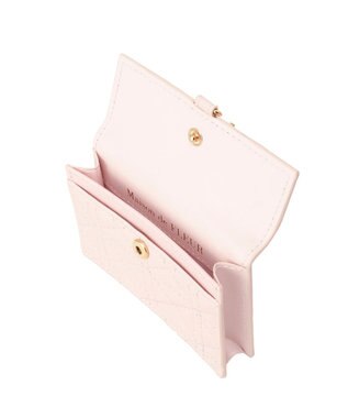Maison de FLEUR キルティングカードケース Pink