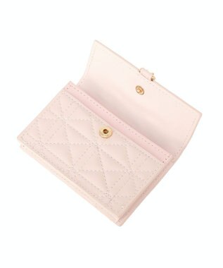 Maison de FLEUR キルティングカードケース Pink