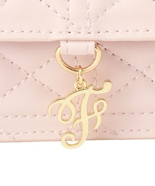 Maison de FLEUR キルティングカードケース Pink