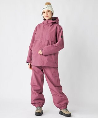 OP／FILA 【ocean pacific】 スノーウェア ワークスタイルカーゴパンツ ワインレッド