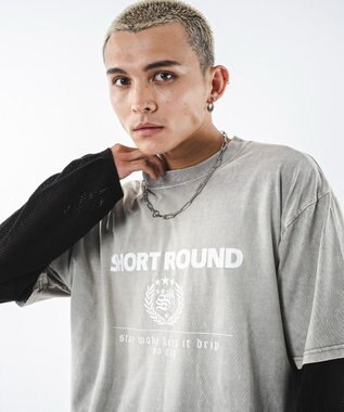 WEGO 【ユニセックス着用ITEM】ブリーチエンブレムロゴT（SS） グレー