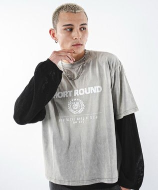 WEGO 【ユニセックス着用ITEM】ブリーチエンブレムロゴT（SS） グレー