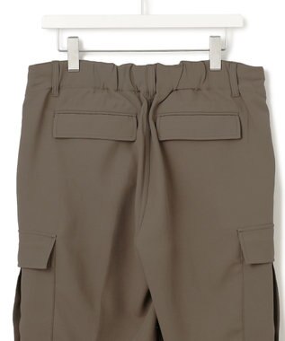 J.PRESS YORK STREET 【UNISEX】ジャージライクツイル カーゴパンツ カーキ系