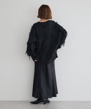 YECCA VECCA レザーライクマーメイドスカート Black