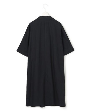 ICB 【洗える】 Unleash  半袖ロングジャケット ネイビー系