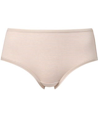 Wing ショーツ 綿混(身生地部) ここちよいフィット感 ムレにくい(身生地部) 【デイリーフィット 綿混ボーダー】 はきこみ丈ふつう EC2650 ウイング／ワコール