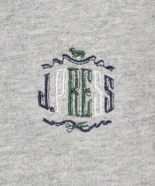 J.PRESS KIDS 【100-130cm】トリコリブコンビボーダー ミニ裏毛 トレーナー グレー系