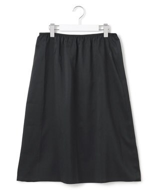 23区 【洗える】プリーツコンビ ワンピース ダークグリーン系