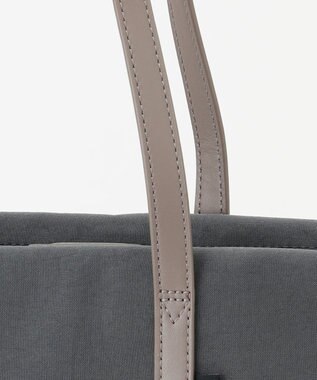 Y'SACCS コットンライクナイロントート Mサイズ グレー