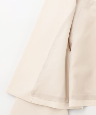 ANY SIS S 【洗える】セレモニークロップド ジャケット ライトベージュ