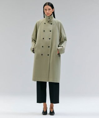 BEIGE， WASCO / 2WAYストレッチウールタックカービーパンツ Black