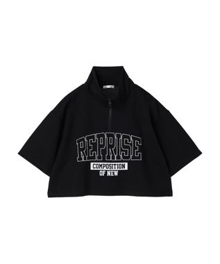 Green Parks ＥＧＯＩＳＴ　ハーフＺｉｐロゴ５分袖プルオーバー