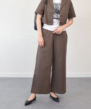 INTER-CHAUSSURES 【INTER-CHAUSSURES】ポインテッドトウサケットバレエシューズ ブラック