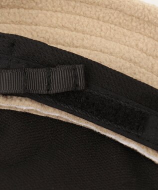 J.PRESS YORK STREET 【UNISEX】フリースロゴバケットハット ベージュ系